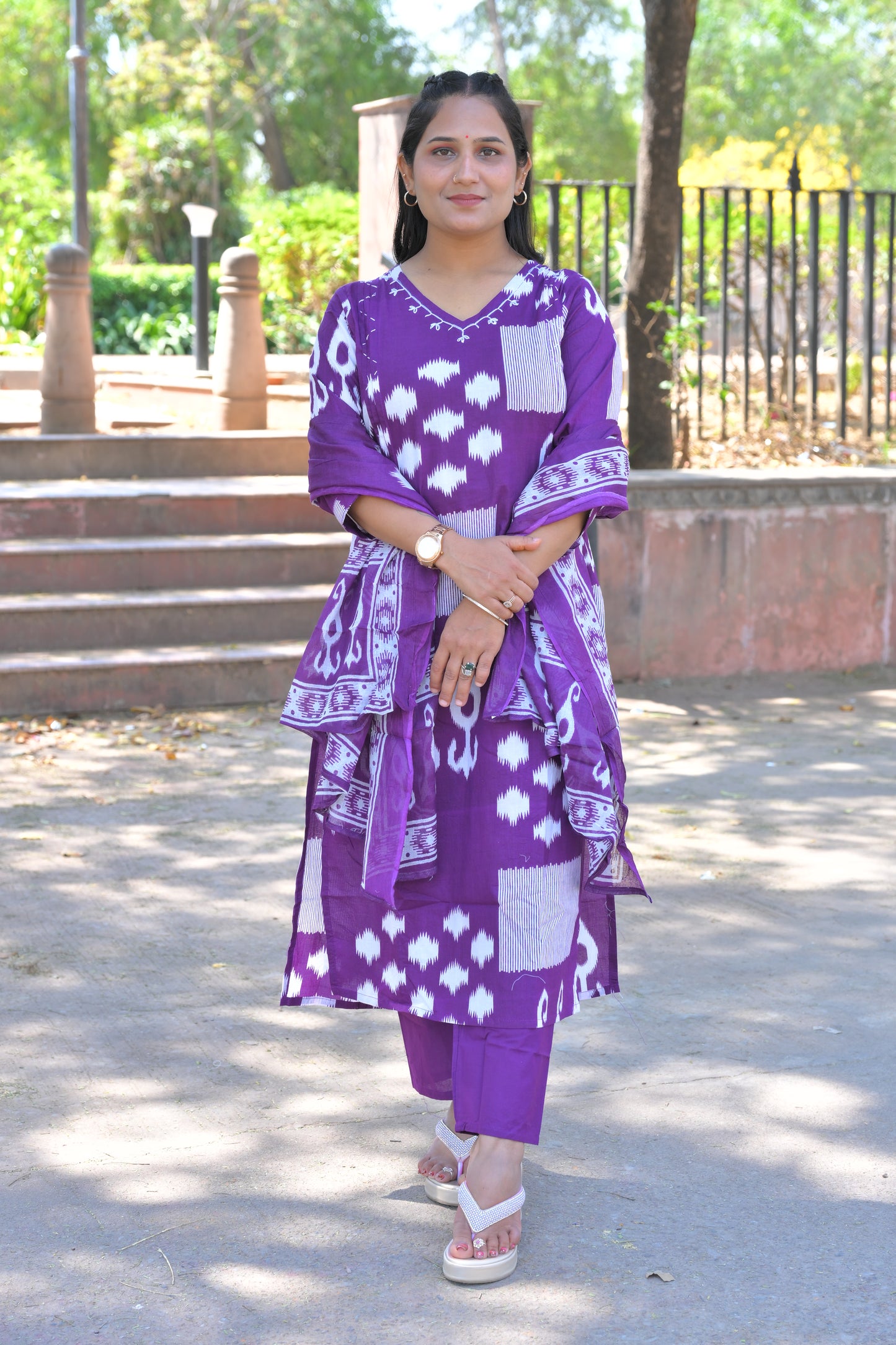 Cotton Fabric Kurta Set