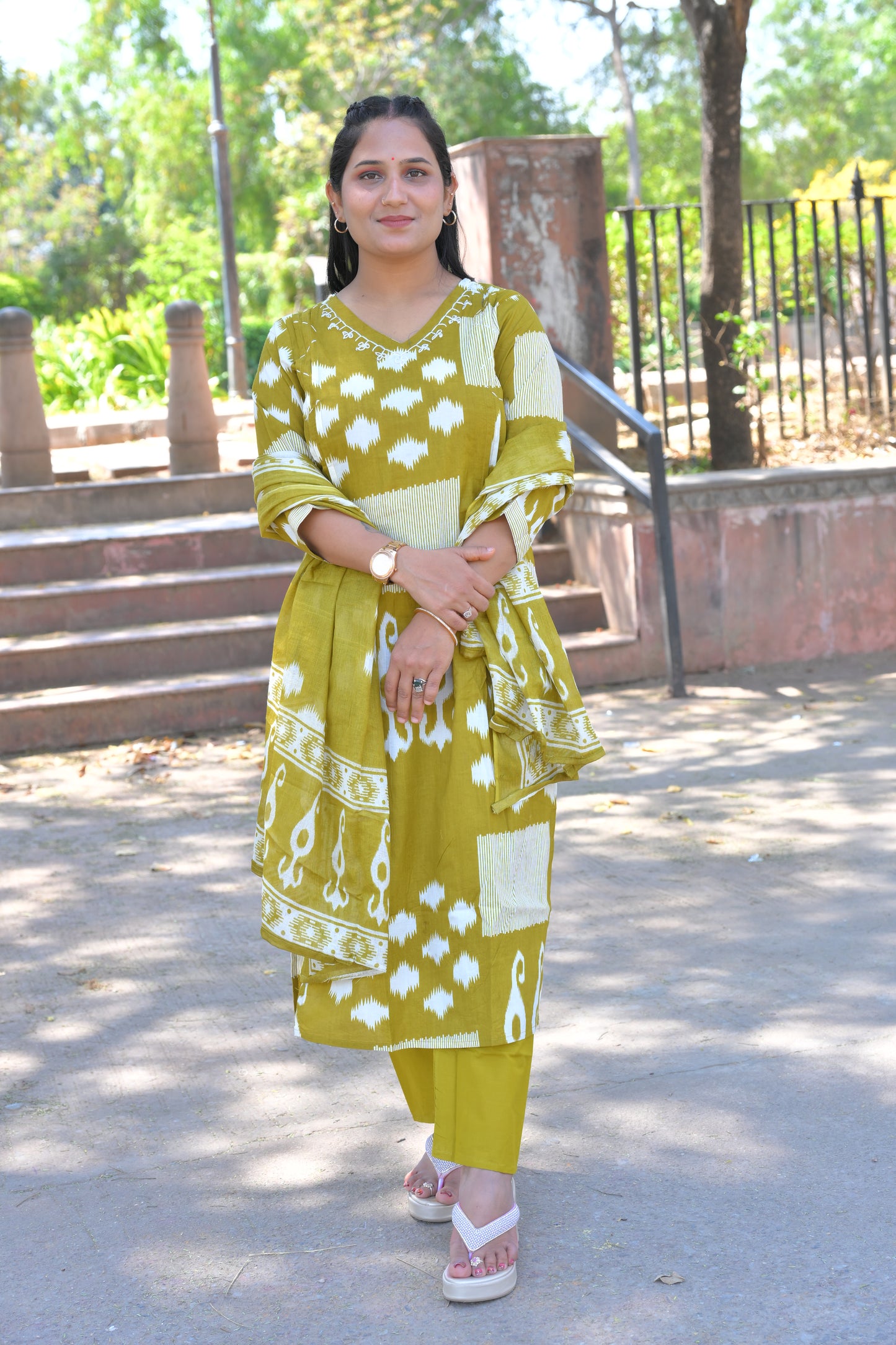 Cotton Fabric Kurta Set