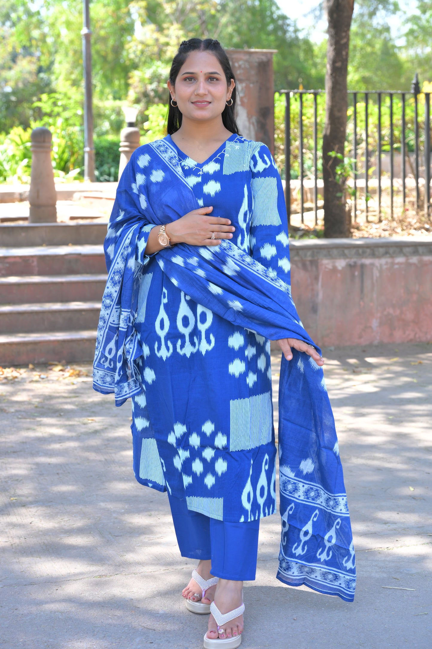 Cotton Fabric Kurta Set