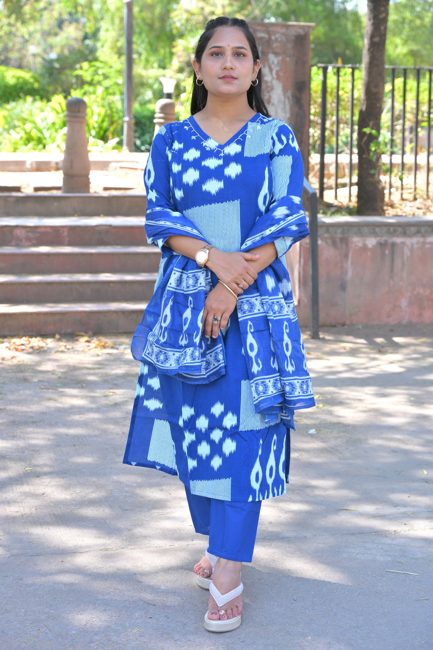 Cotton Fabric Kurta Set