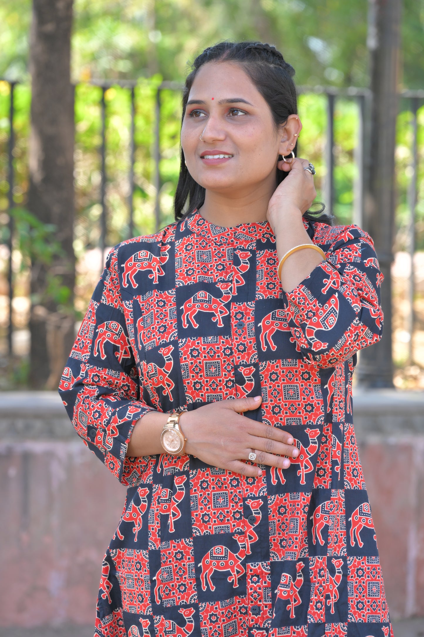 Cotton Kurti Pant Set