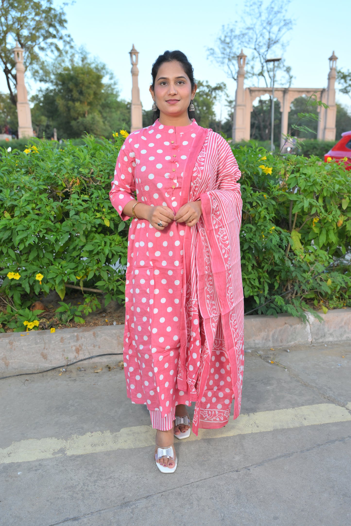 Straight Kurti With A Line Style Set