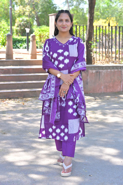 Cotton Fabric Kurta Set
