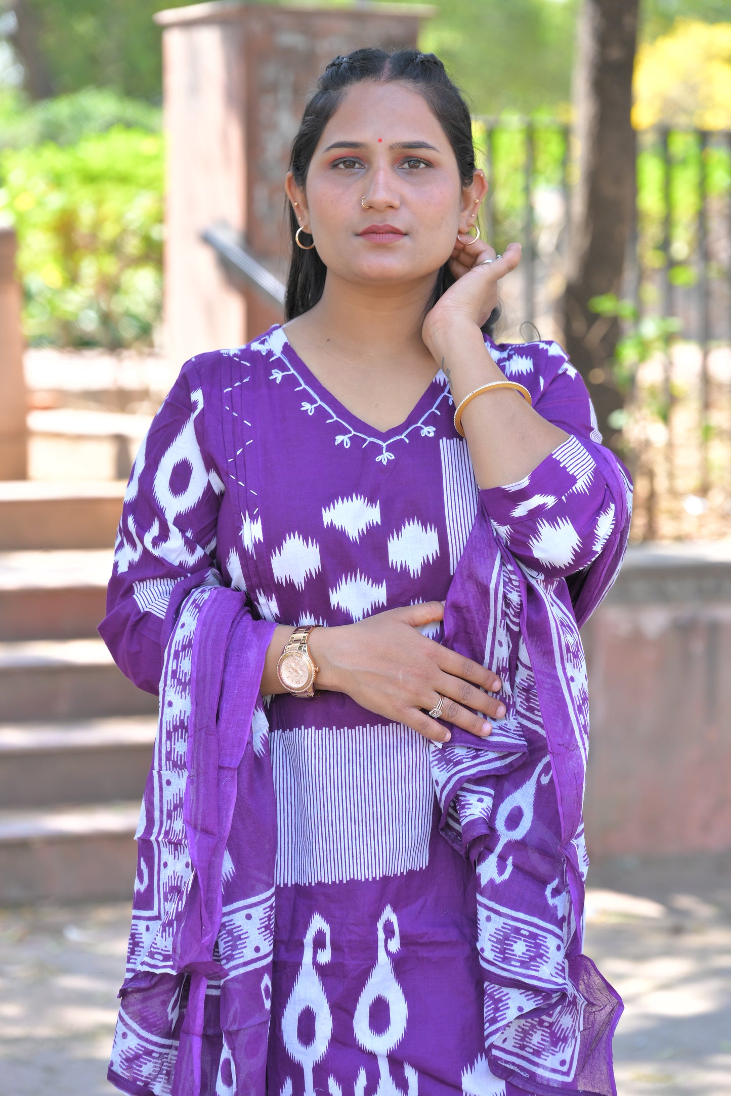 Cotton Fabric Kurta Set