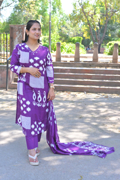 Cotton Fabric Kurta Set