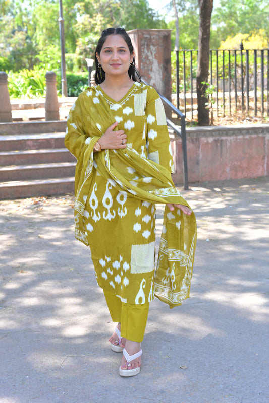 Cotton Fabric Kurta Set