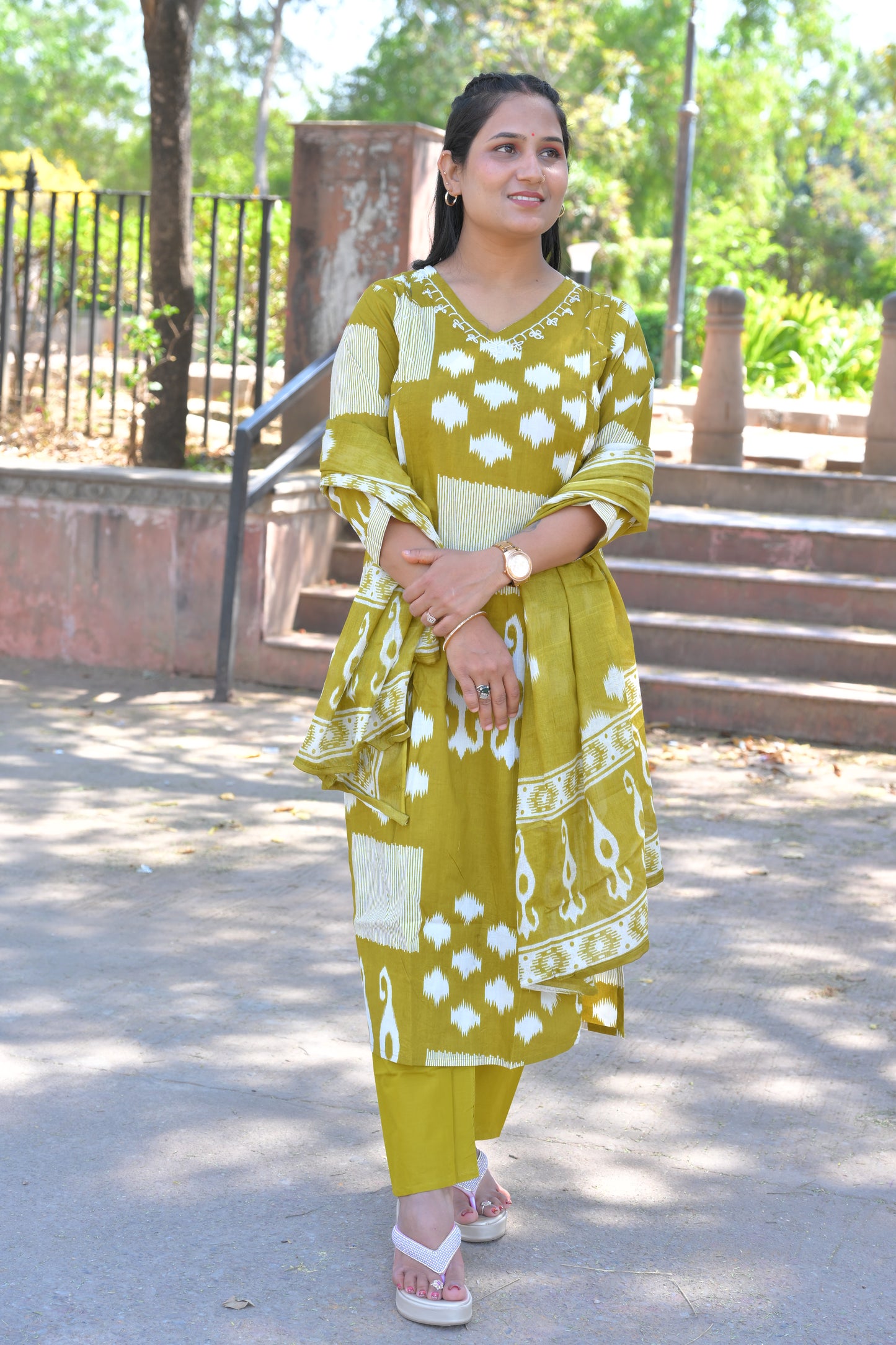Cotton Fabric Kurta Set
