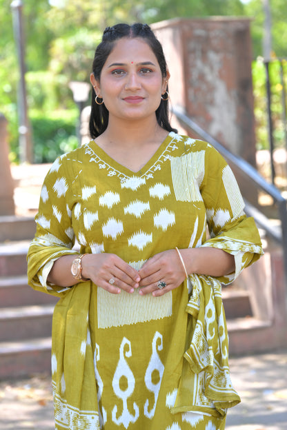 Cotton Fabric Kurta Set