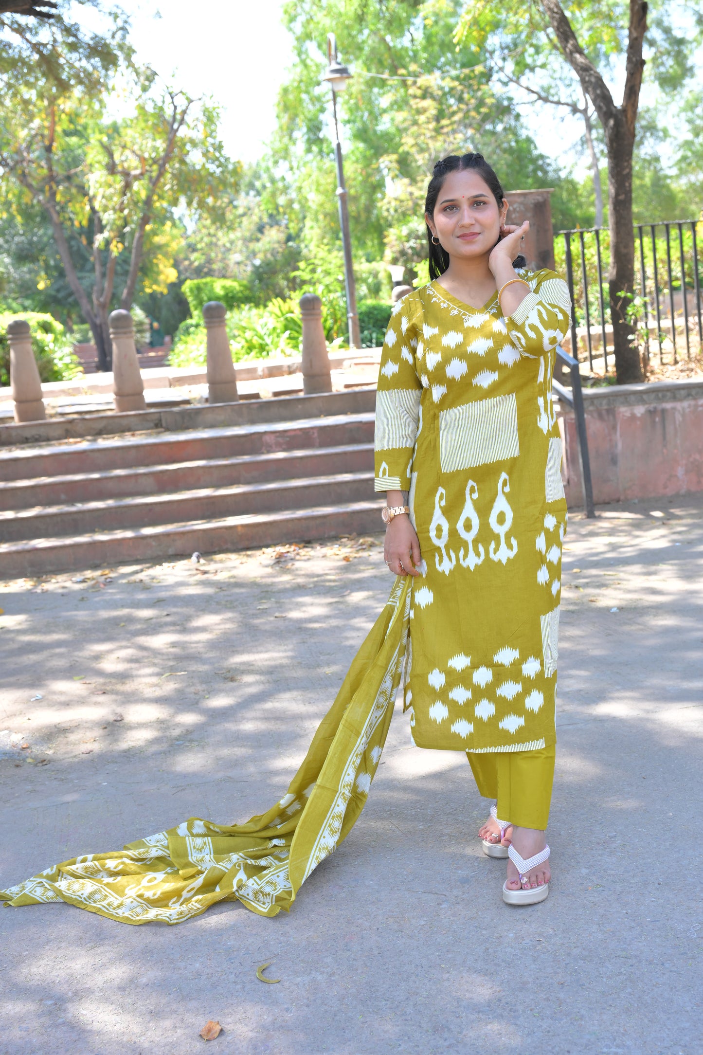 Cotton Fabric Kurta Set