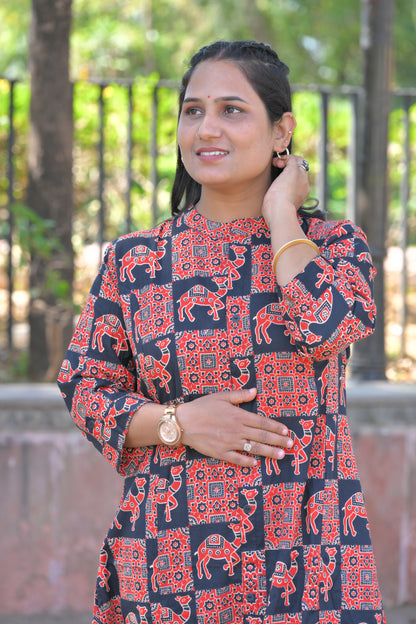 Cotton Kurti Pant Set