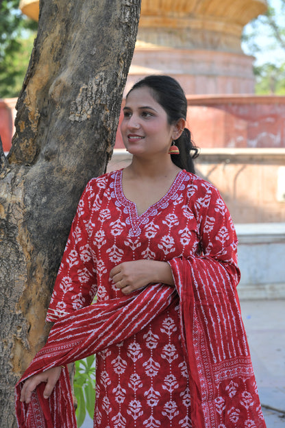New Straight Kurta Set