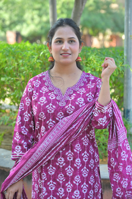 New Straight Kurta Set