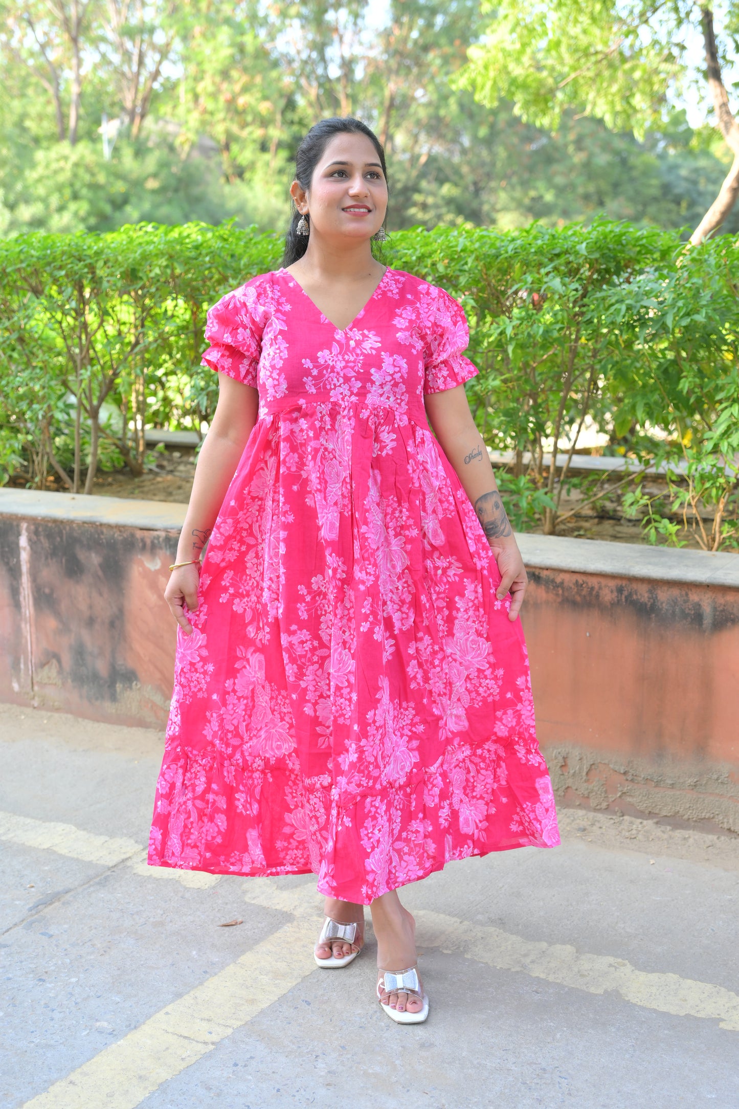 Summer Special Cotton Middi